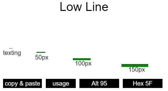 Low-Line