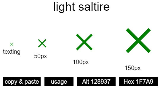 light-saltire