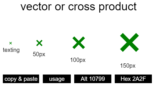 vector-or-cross-product