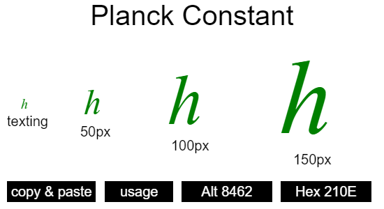 Planck-Constant