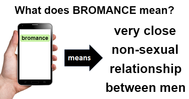meaning of BROMANCE